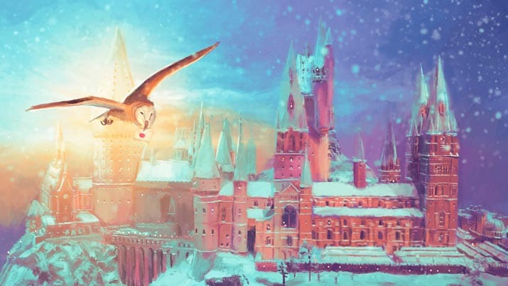 hogwarts navidad