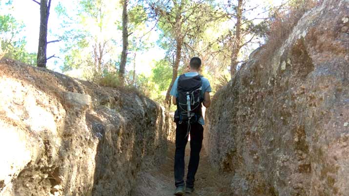 Ruta guiada “Trincheras del Valle Perdido”