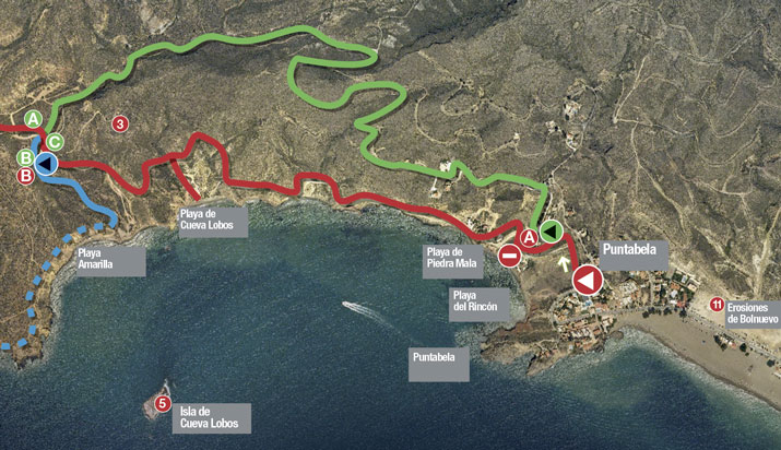 ruta puntabella percheles 13