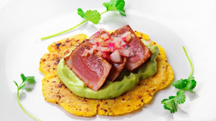 taco de atun